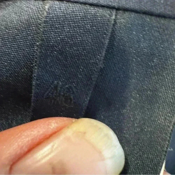 Juun.J Navy Blue Zippered Detail Button Down Shirt - Sz EU 46 US XL - Picture 9 of 12